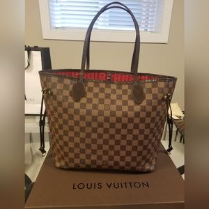 ❌‼️SOLD‼️❌ - 💯Authentic LV Neverfull MM - Damier Ebene